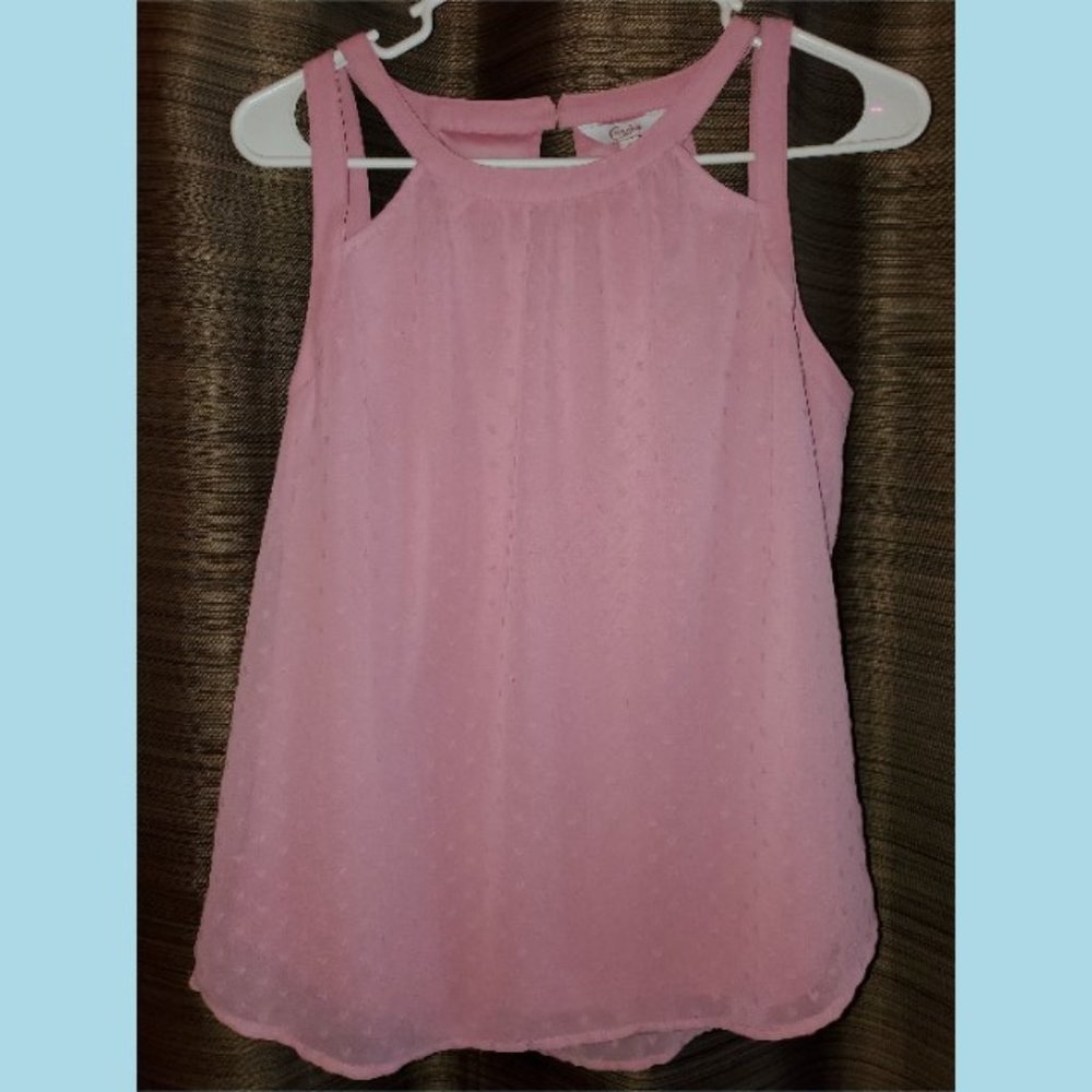 Candies Pink Strappy Blouse